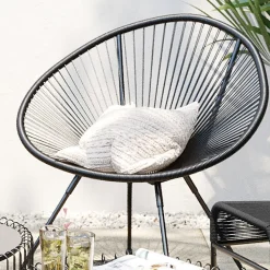 Acapulco havestol, sort