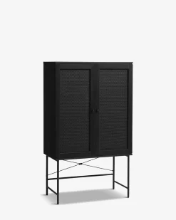 Alva høj skænk, sort