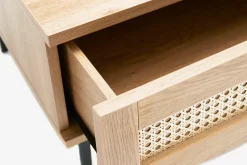 Alva sofabord, natur, m/skuffe