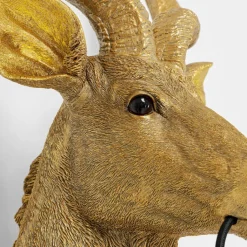 Antilope væglampe, guld