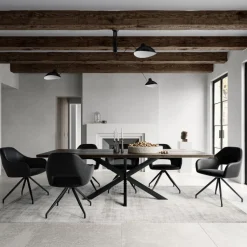 Asta spisebord, smoked eg