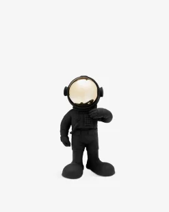 Astronaut m. guld visir