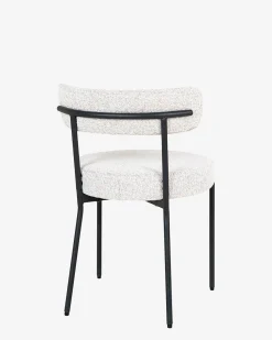 Badalona spisebordsstol, hvid