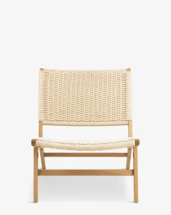 Bali loungestol, natur flet