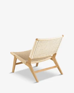 Bali loungestol, natur flet