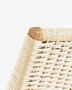 Bali loungestol, natur flet