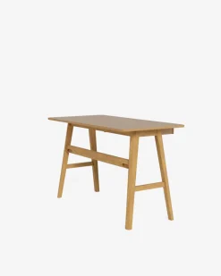 Barnett skrivebord, lak egefiner