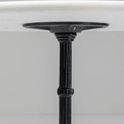 Bistro cafébord, hvid marmor