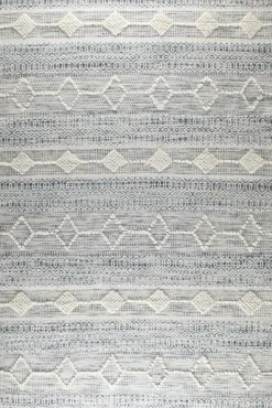 Borneo kelim tæppe 160 x 230 cm.