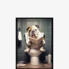 Bulldog på toilet galleri
