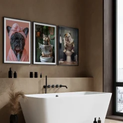 Bulldog på toilet galleri