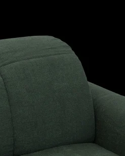 Bullet U-sofa med rundt hjørne og pufafslutning venstre