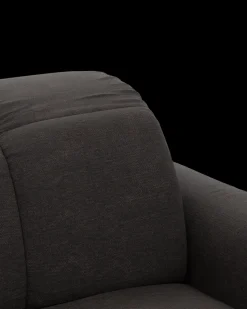 Bullet U-sofa med rundt hjørne og pufafslutning venstre