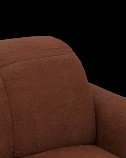 Bullet U-sofa med rundt hjørne og pufafslutning venstre