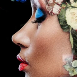 Bunch of flowers glas galleri