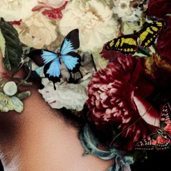 Bunch of flowers glas galleri