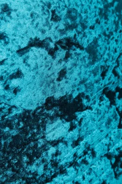 Cannes blå/grøn pyntepude