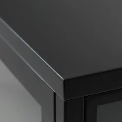 Carmel skænk, sort metal 4 dørs