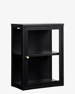 Carmel vægskab, sort