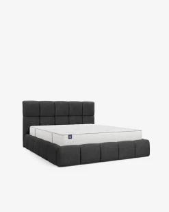 Cherry magasinseng 140x200 cm, mørk grå