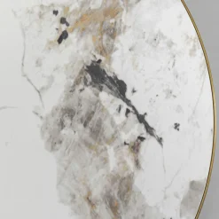 Cono sofabord, hvid keramisk marmor look