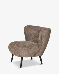 Covelo Loungestol, brun boucle