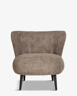 Covelo Loungestol, brun boucle