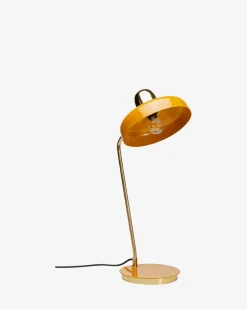 Demi gul bordlampe