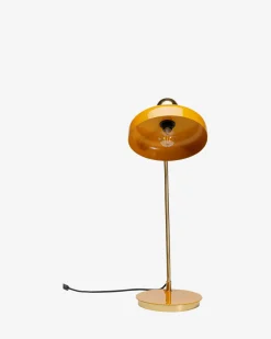Demi gul bordlampe
