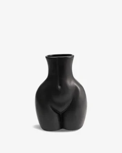 Donna vase lille, sort