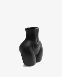 Donna vase lille, sort