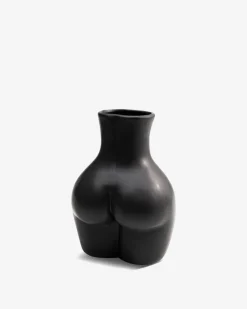 Donna vase lille, sort