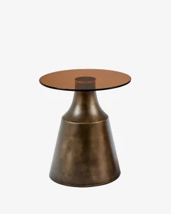 Dunsley rund sidebord