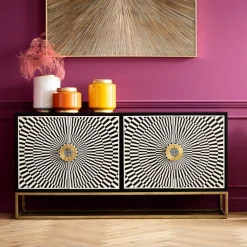 Electro skænk m/ 4 døre