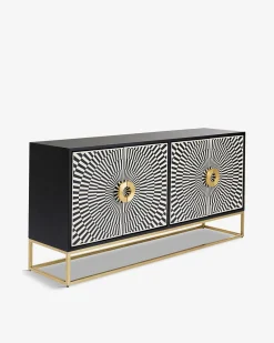 Electro skænk m/ 4 døre