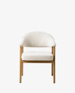 Elk spisebordsstol, natur eg/ sand