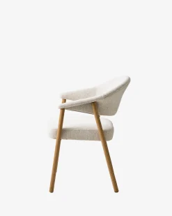 Elk spisebordsstol, natur eg/ sand