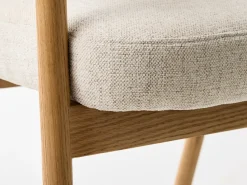 Elk spisebordsstol, natur eg/ sand