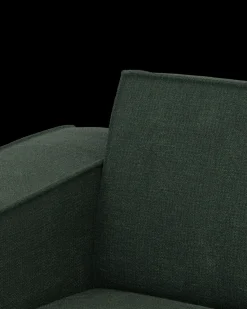 Espada hjørnesofa med chaiselong venstre og pufafslutning højre