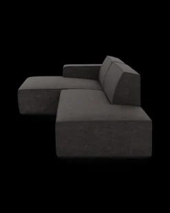 Espada hjørnesofa med chaiselong venstre og pufafslutning højre