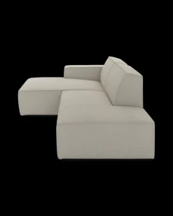 Espada hjørnesofa med chaiselong venstre og pufafslutning højre