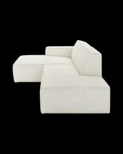 Espada hjørnesofa med chaiselong venstre og pufafslutning højre