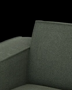 Espada hjørnesofa med chaiselong venstre og pufafslutning højre