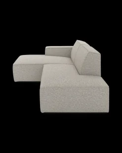 Espada hjørnesofa med chaiselong venstre og pufafslutning højre