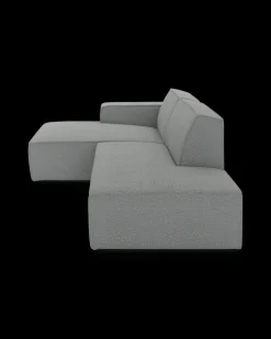 Espada hjørnesofa med chaiselong venstre og pufafslutning højre