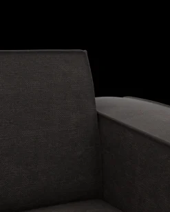 Espada hjørnesofa med chaiselong højre og pufafslutning venstre