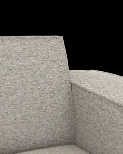 Espada hjørnesofa med chaiselong højre og pufafslutning venstre