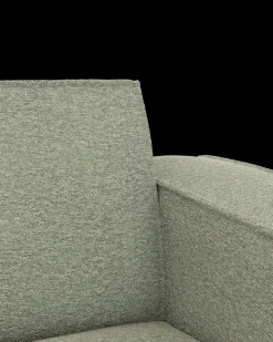 Espada hjørnesofa med chaiselong højre og pufafslutning venstre