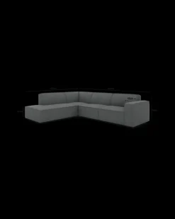 Espada hjørnesofa med pufafslutning venstre