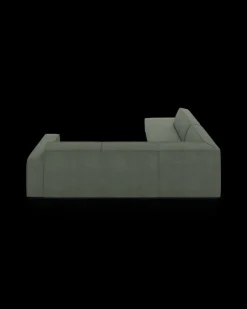 Espada hjørnesofa med pufafslutning venstre